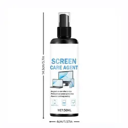 Universal Screen Cleaner Kit with Cloth - 50ml Dust Remover (100ml)