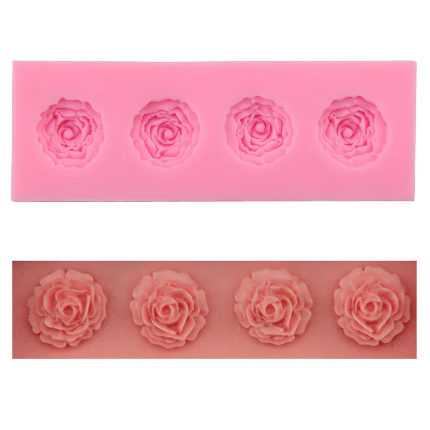 

Mini Flowrer Cooking Tools Kitchen Accessories Silicone Mold Fondant For Baking Pastry Of Cake Decorating Candy Eid