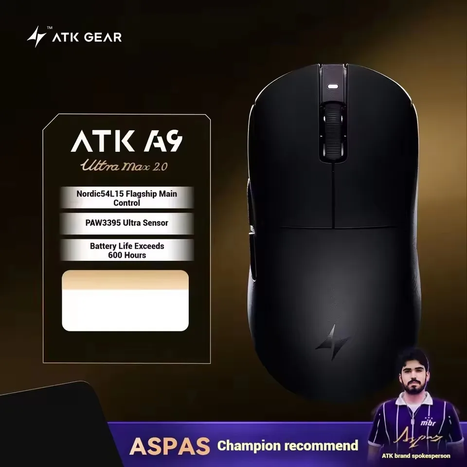 ATK A9 PLUS ULTRA Series Lightweight Wireless E-Sports Mouse