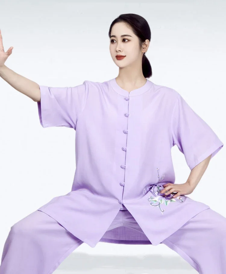 summer-breathable-short-sleeve-kung-fu-shirts-wing-chun-training-vintage-sport-tops-martial-arts-taichi-uniform-suit