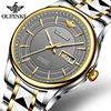 OUPINKE 3170 Classic Men's Watches Imported Japan Automatic Movement Mechanical High end Wristwatch Dual Calendar Display 1