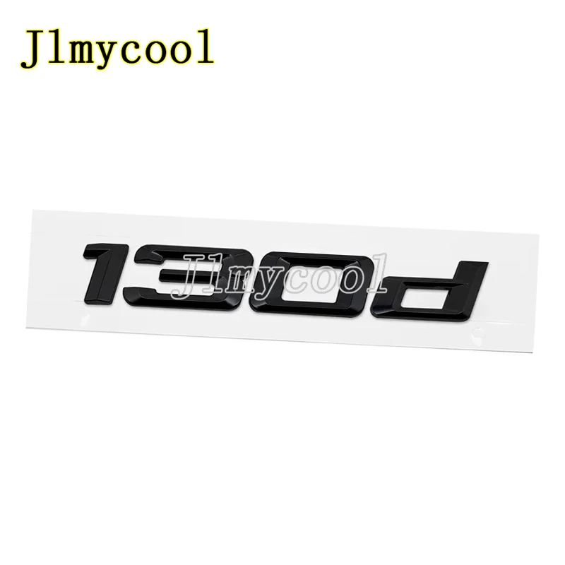 ABS 자동차 뒷 트렁크 문자 로고 배지 엠블럼 스티커 1 시리즈 116d 118d 120d 125d 130d 135d 140d E81 E82 E87 E88 F20 F21