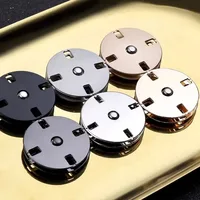 10pcs Metal Color Concealed Buckle Coat Windbreaker Down Jacket  Accessories Small Fragrance Style Invisible Snap Buttons 2