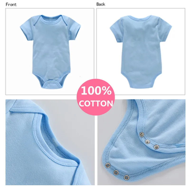 I Am a Child of God Baby Romper Summer Cotton Newborn Bodysuit Infant Baby Boys Jumpsuit Girls Clothes