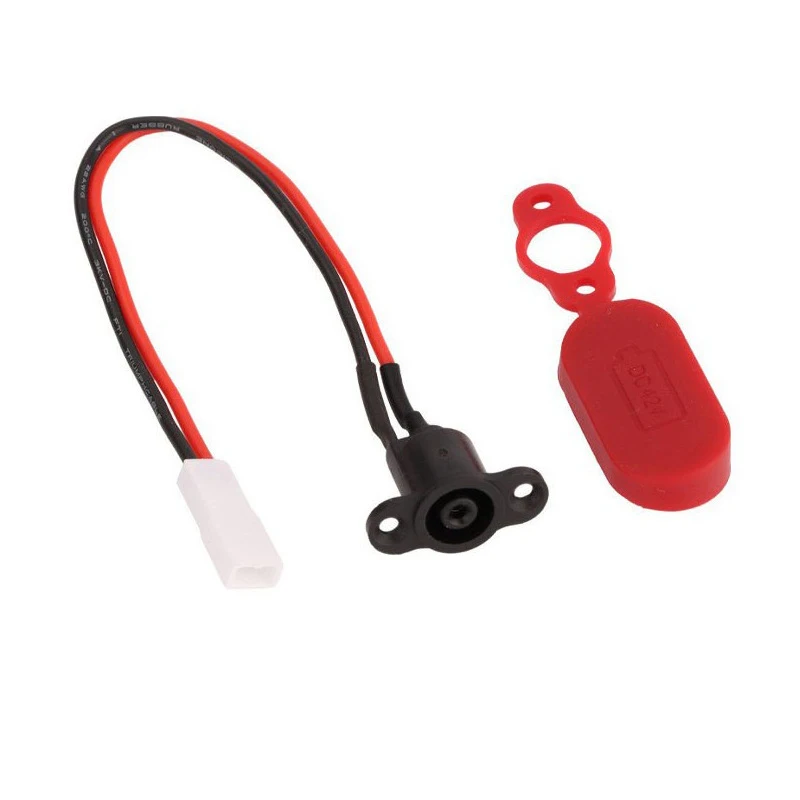 Elektrische Roller Ladekabel Port Kunststoff Lade Loch Wasserdichte Abdeckung Staub Stecker Silikon Für Xiaomi M365 Zubehör – Detail 3