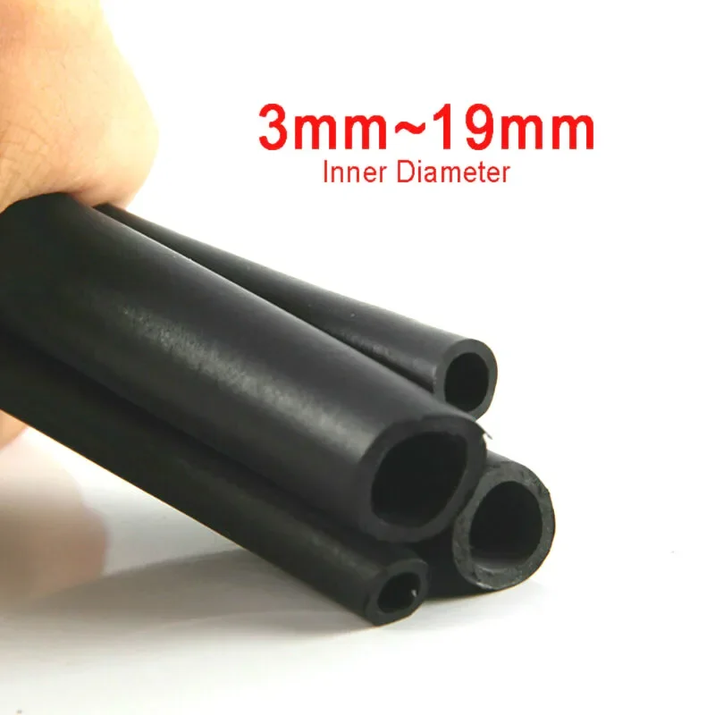 3 meter/1 meter Nitrile Rubber Hose Oil Resistant Rubber Pipe 3mm~19mm Pipe Oil Hose Nitrile Flexible