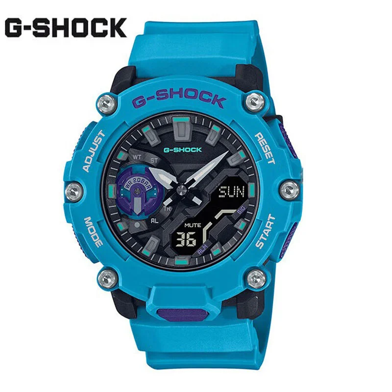 

Часы G-SHOCK Мужские кварцевые, Водонепроницаемые многофункциональные, с двойным циферблатом, для спорта и отдыха