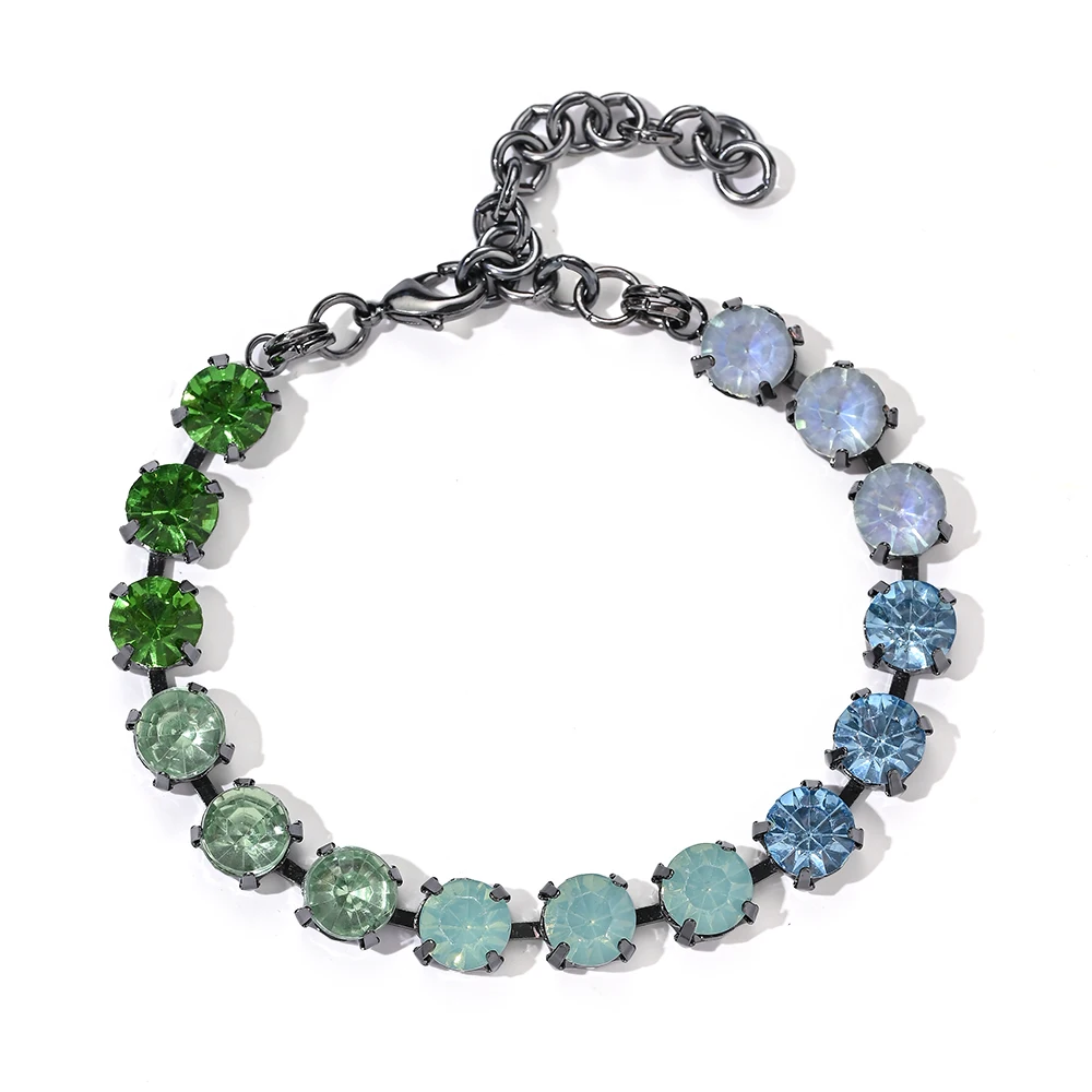 Luxuriöses Strass-Armband für Damen, trendige Vintage-Armreifen, Party, Festival, Hochzeit, Alltag, Schmuck, Accessoires, beste Geschenke – Detail 10