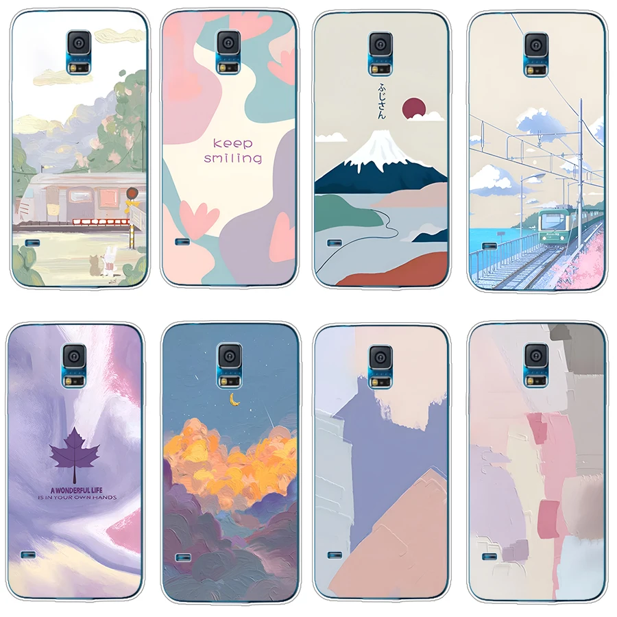 Custodia In Silicone Per Samsung Galaxy S4 S5 Mini S7 Edge Custodie Coque Paraurti Cover Posteriore Full 360 Borse Protettive In Tpu Morbido