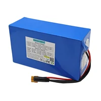 Batterie au Lithium 48V, 10ah, 15ah, 20ah, 25ah, 30ah, 21700, 1000 cycles, avec BMS 30a, pour outils électroniques, scooter, cellules de rechange + chargeur 54.6V 3