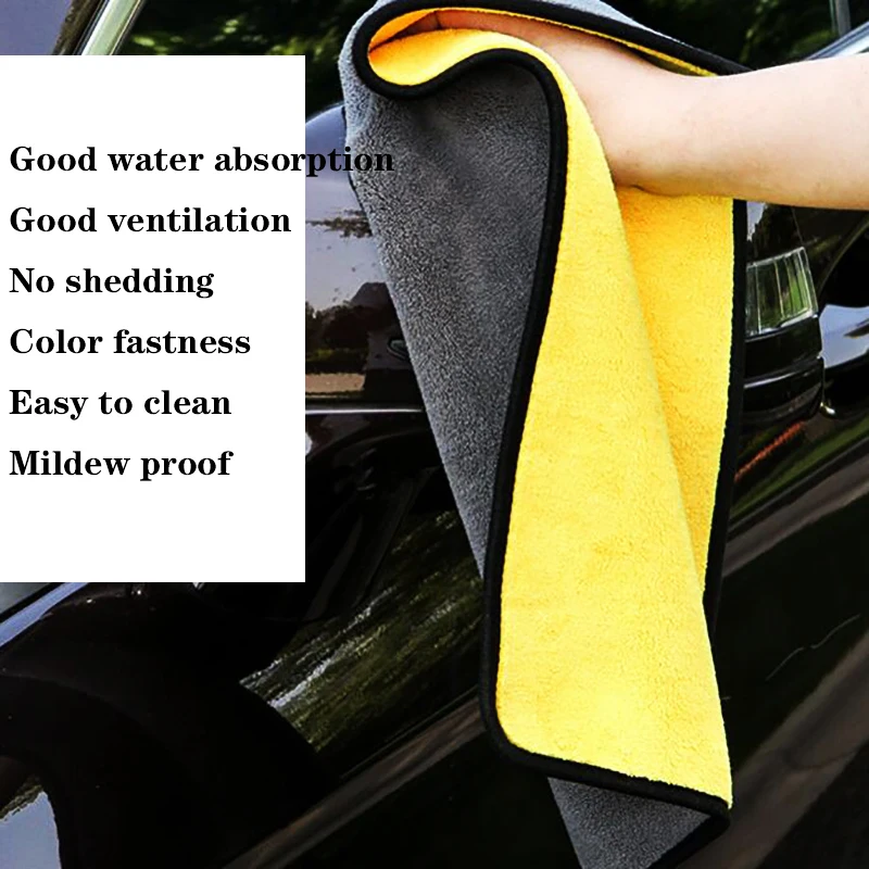 

Car Wash Microfiber Towel Car Cleaning Drying Cloth Hemming Care For Honda Civic CRV Accord Odeysey Crosstour FIT Jazz City JADE