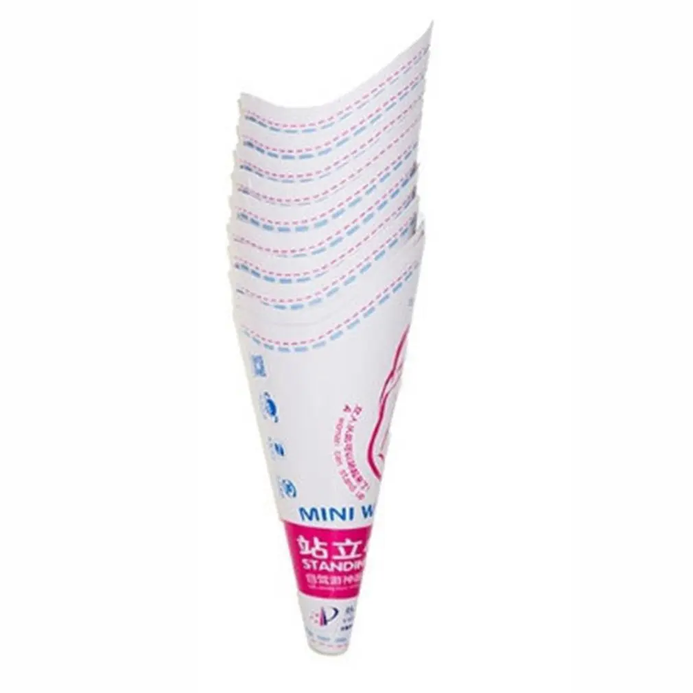 Portable Urinal 12pc/lot Disposable Paper Women Urination Device Stand Up Pee for Camping Travel Female Outdoor Toilet Tool