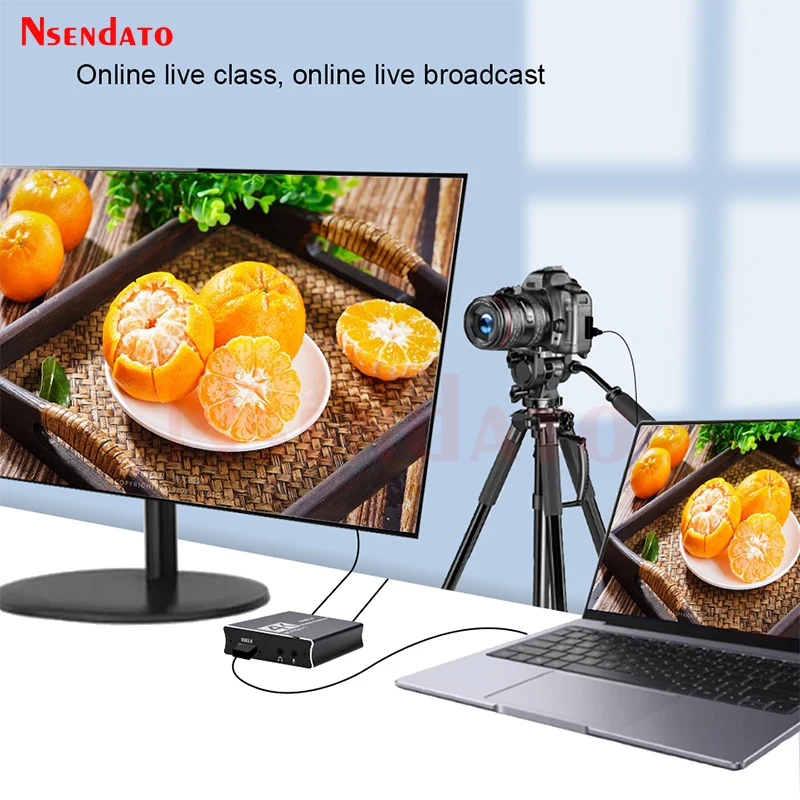 4K USB3.0 HDMI Video Capture Card Box 1080P 60Hz HDMI to USB 3.0 Game Capture Grabber With loop out for PS4 Live PC Camera