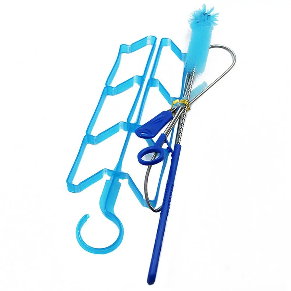 Description Picture 3 of itemWater Hydration Bladder Cleaning Brush Kit Plastic Outdoor Drinking Water Bag Cleaner Camp Hiking Cooking Supplies 4 in 1