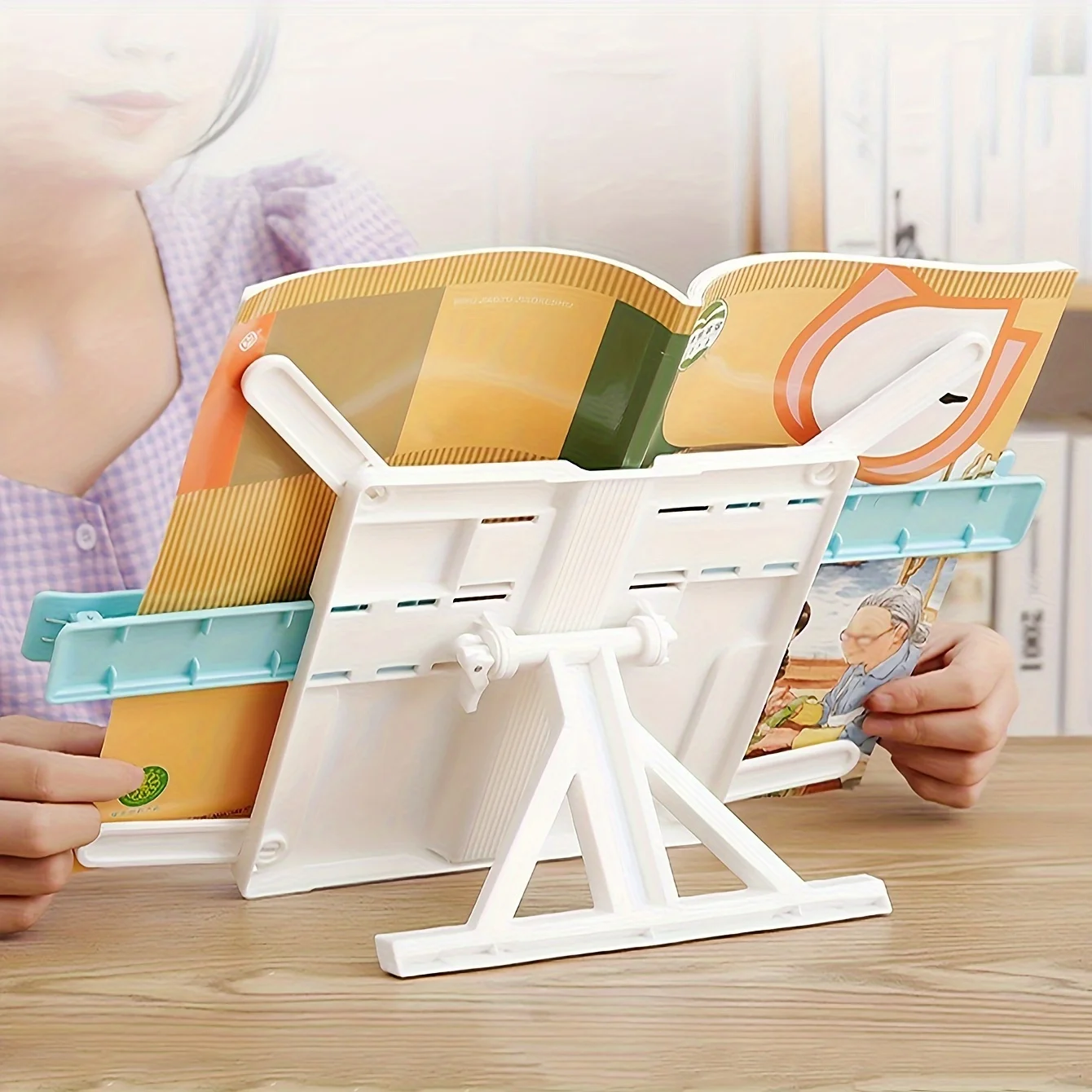 Adjustable Portable Reading Book Holder Support
