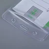 1pcs Waterproof Transparent Card Holder Plastic Id Card Badge Holders Case To Protect Credit Cards Card Protector Cardholder 6