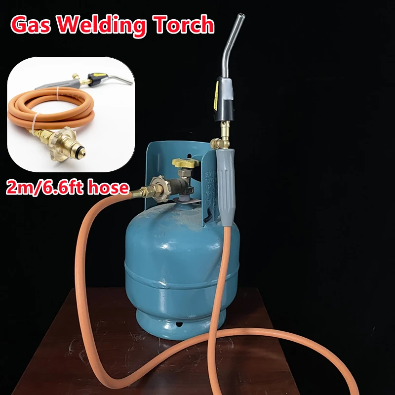 Gas Torch Welding Torch Self Ignition 2m/6.6ft Hose For American LPG Welding