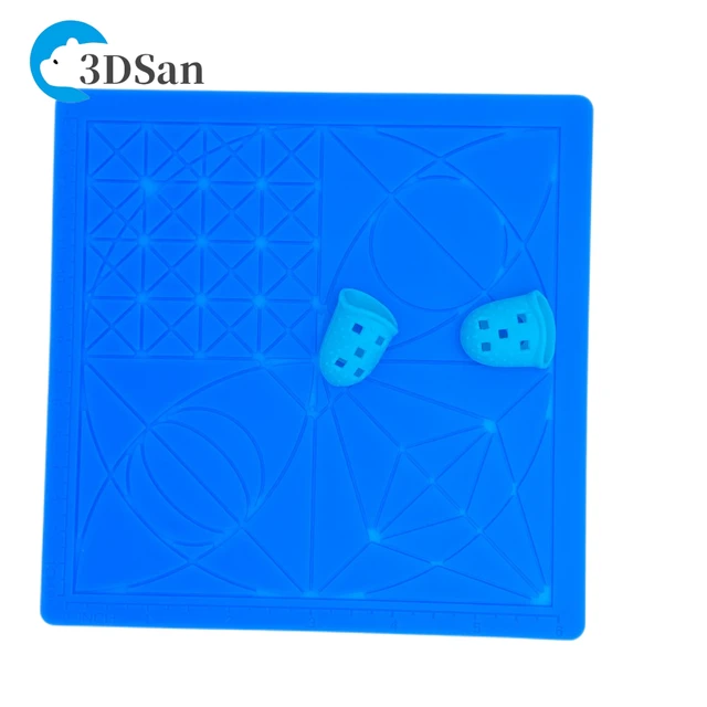 3D Pen Mat 6.8 x 6.8 Inches 3D Printing Pen Mat Silicone Basic Stencils  Templates Pad with 2 Finger Protectors Accessories Tools - AliExpress