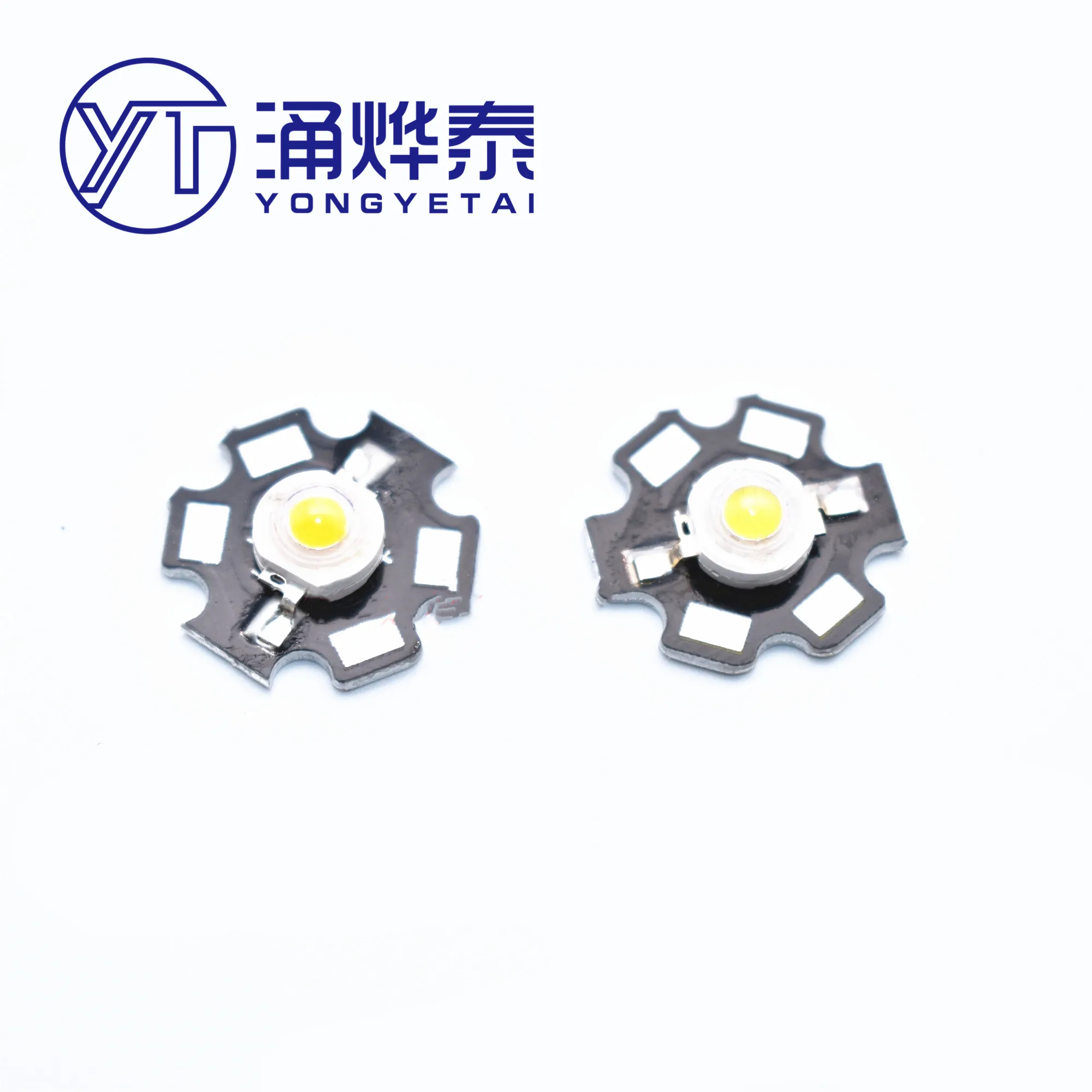 YYT Ultra-bright high-power LED with aluminum substrate 1W3W5W white red green blue yellow light