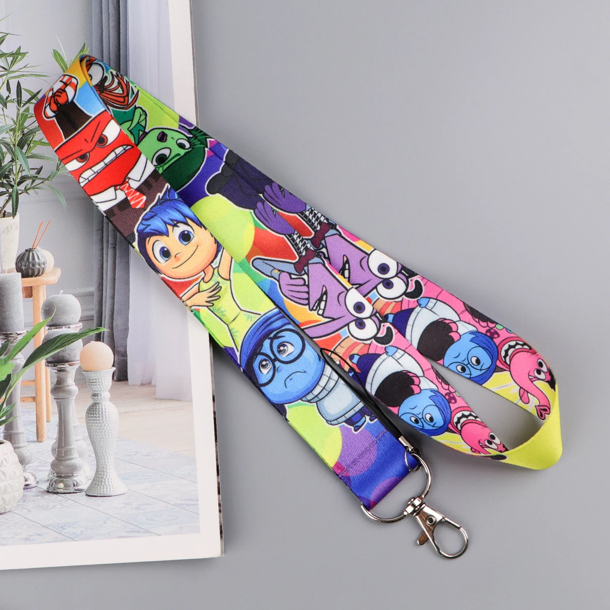 Vibrant Cartoon Lanyard