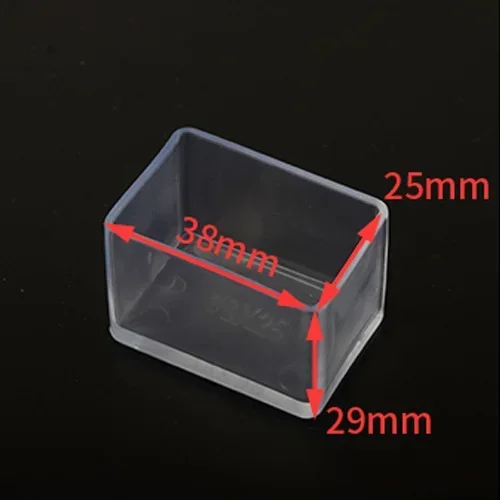 Silicone Anti-Slip Chair Leg Covers - Transparent Floor Protectors