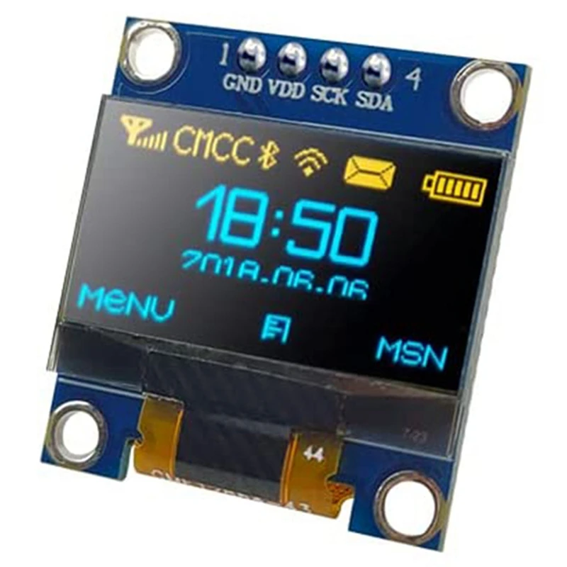 OLED ���÷��� ��ũ�� ����, IIC I2C ���� �̴� ��ü �߱� ���÷��� ��ũ�� ����, 0.96 ��ġ ����̹�