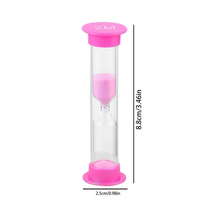 Hourglass Timer Mini Hourglass Colorful Sand Timer Desktop Ornament Sand Watch Time Hourglass Children Kids Gift Home Decoration