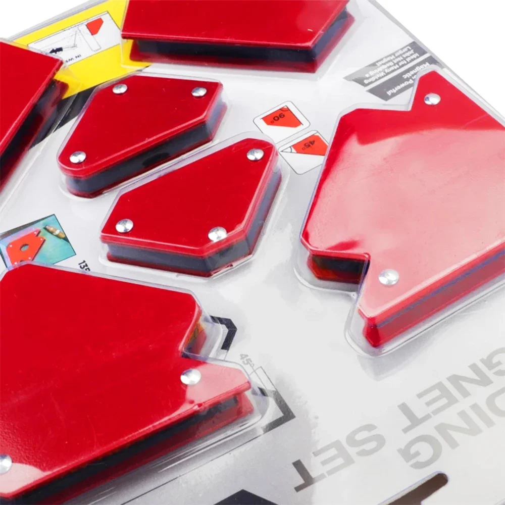 4pcs Magnetic Welding Holders Multi-angle Solder Arrow Magnet Weld Positioner Fixer Ferrite Holding Auxiliary Locator Tools