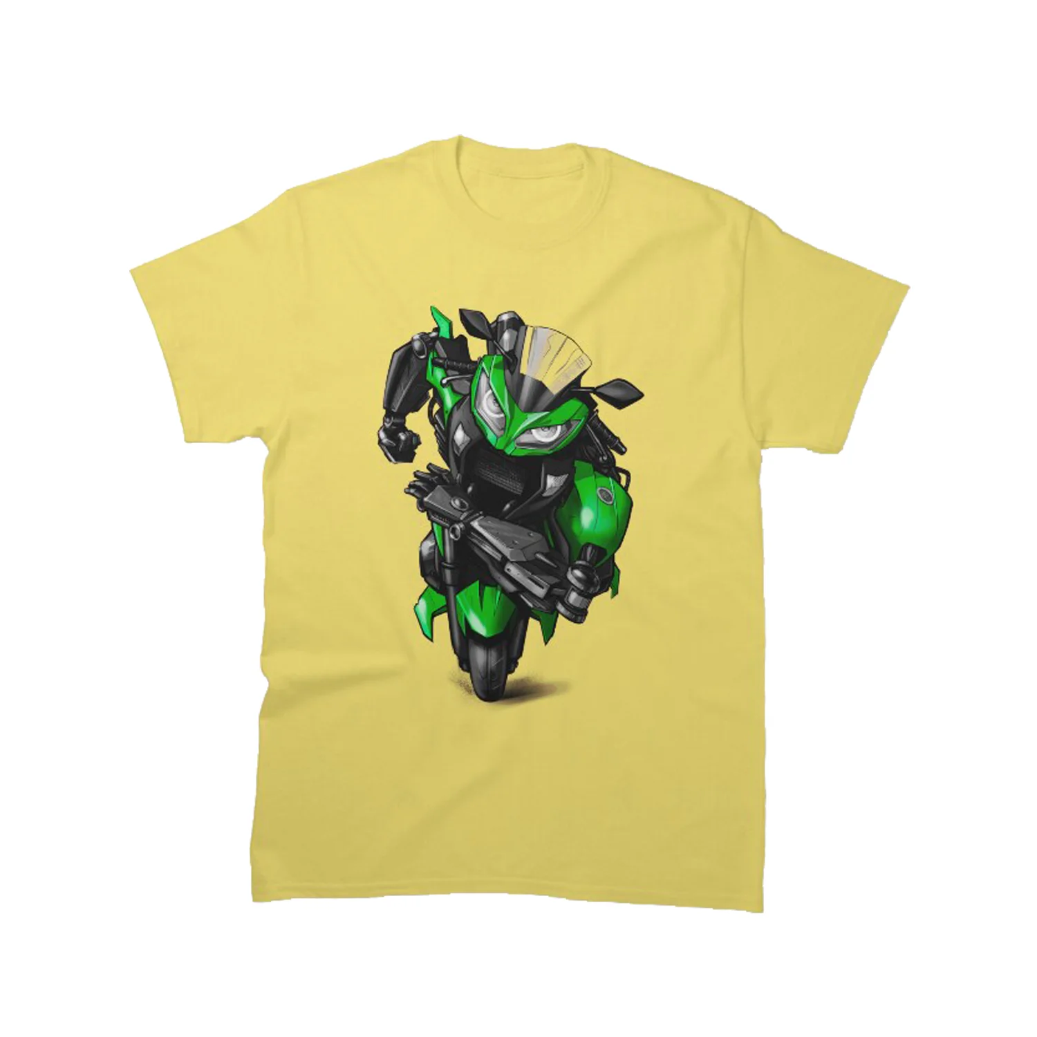 가와사키 닌자 300 나이트 클래식 티셔츠 레트로 아웃도어 에퀴프 유니섹스 여름 라이더 오토바이 애호가 티셔츠 멋진 선물