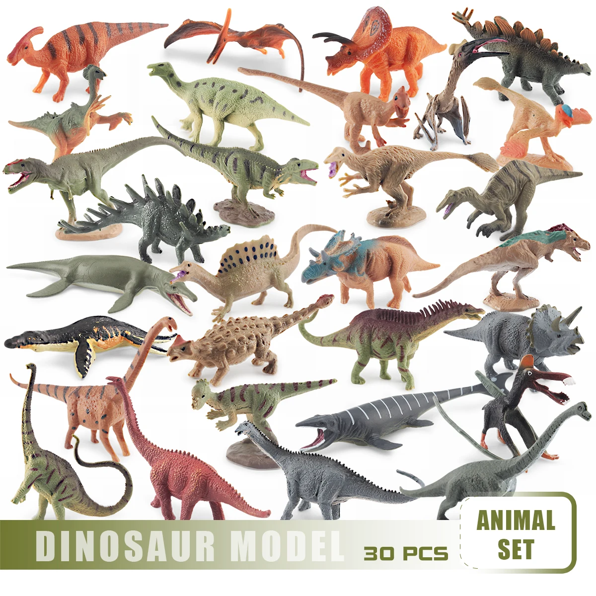 Simula-o-Mini-Dinossauro-Modelo-Brinquedos-Set-Triceratops-Estegossauro ...