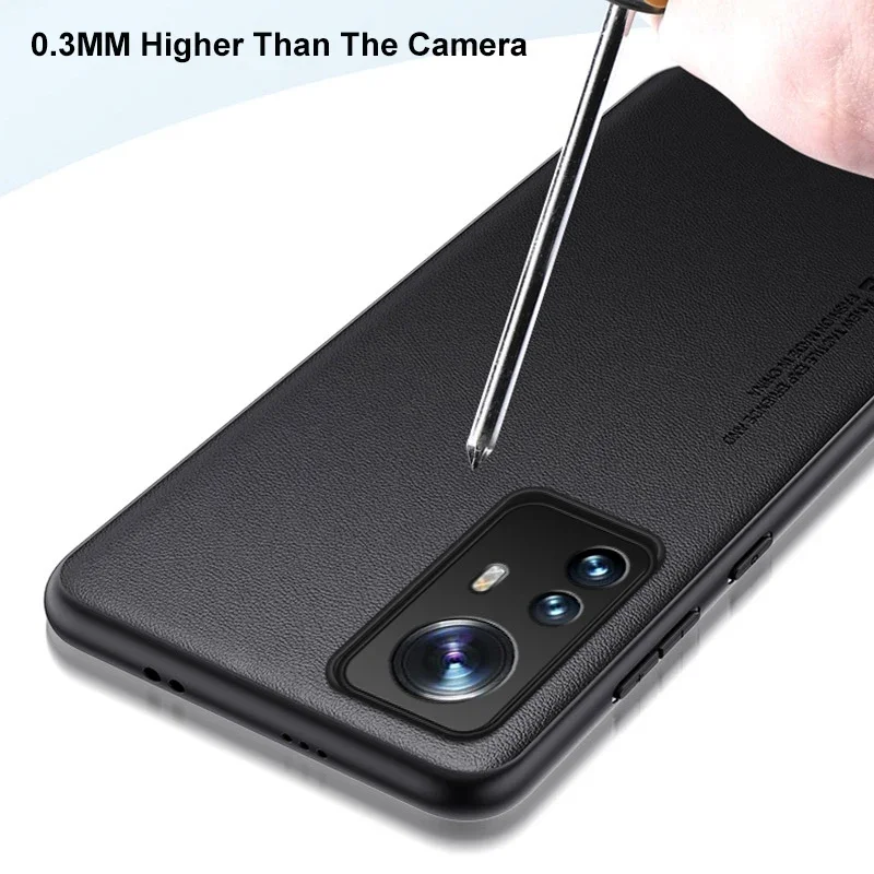 Luxury PU Leather Silicone Protection Phone Case Cover Coque