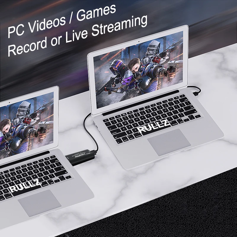 4K 1080p USB 3.0 Video Capture Card USB 2.0 HDMI Game Grabber Box for PS4 DVD Ca
