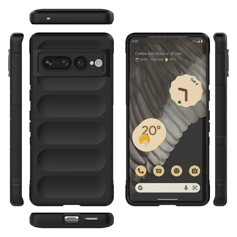Multicolor Soft TPU Skin-Friendly Protective Phone Bumper Case