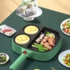 Multifunctional Egg Burger Machine Plug-In Special Flat-Bottomed Breakfast Pancake Pan Household Non-Stick Pancake Egg Artifact 2