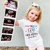 Pink or Blue Big Sister Love You Girls T-Shirt Children T Shirt Baby Announcement Tops Toddler Tshirt Summer Casual Clothes Tees 1