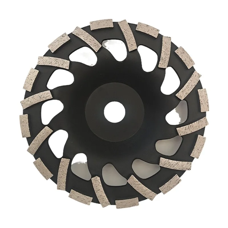 Cyclone Diamond Sintered Grinding Cup Wheels 5'' 6'' 7'' 125 150 180mm Strange Shape Concrete Granite Grind Disc Thicken Segment grinding disc,abrasive wheel,grinding wheel