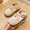 2024 Designer Weave Hollow Fashion Antiskid Casual Sandals Summer Soft Soled Shoes Trendy Versatile Sneakers Girl Sandalias Niña 4
