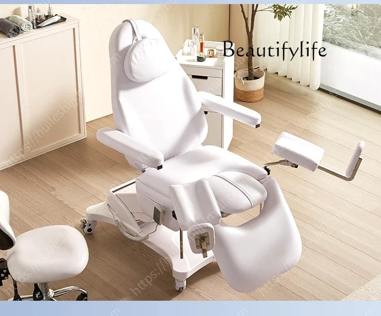 

Electric Lifting Gynecological Examination Bed Private Care Plastic Bed Multifunctional Washing Bed