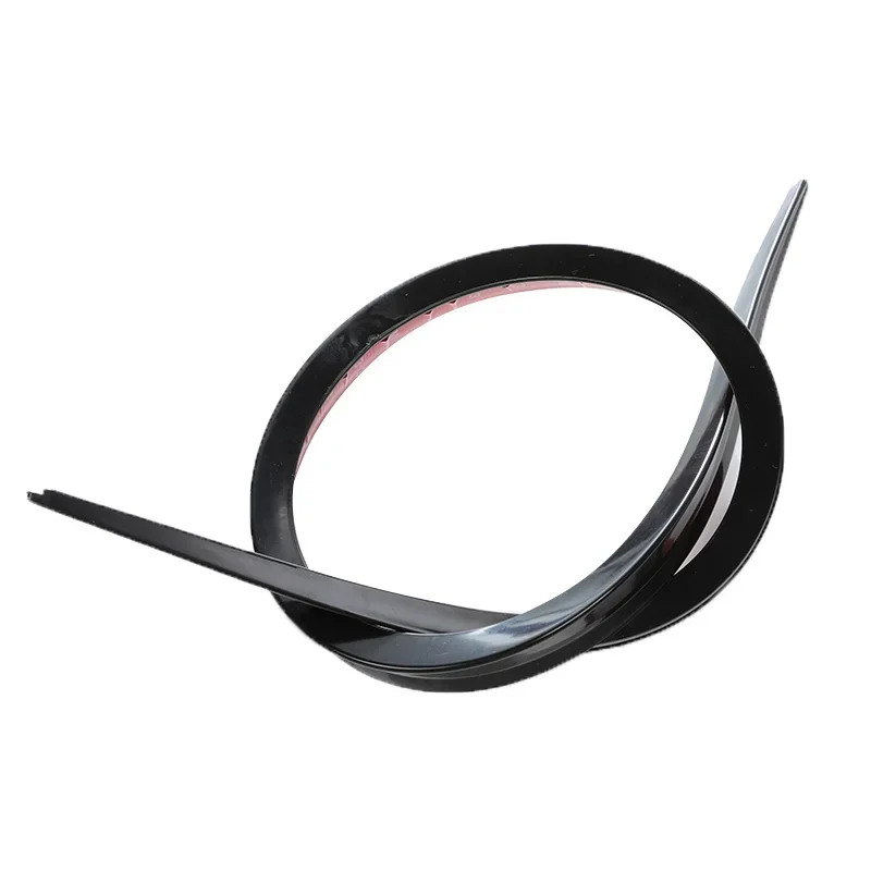 ​​Universal Soft Car Spoiler Sticker Trim Trunk Wing 1.2/1.5m Black Bonnet Hatch Gate Lightweight Lip PU Roof Flexible New