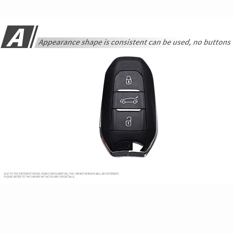Auto In Fibra di carbonio Della Copertura Della Cassa Chiave Per Peugeot 208 308 408 508 2008 3008 4008 5008 Citroen C4 C4L C6 C3-XR Smart Accessori Auto - S64adefeccec242cdbe7433f5b3347c7di