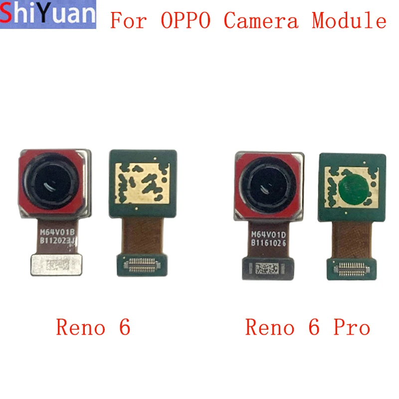 

Back Rear Front Camera Flex Cable For OPPO Reno 6 6 Pro 5G Main Big Small Camera Module Repair Parts