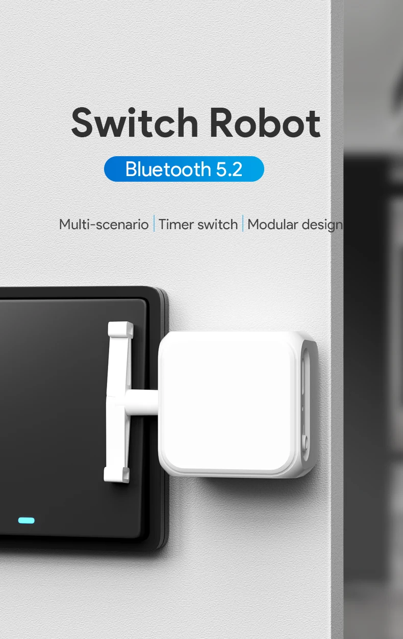 Tuya Bluetooth Fingerbot Robot Button Rocker Switch Remote Controller Press Robo