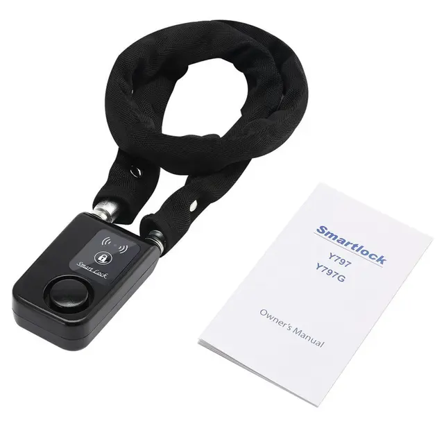 Serrure Bluetooth Vélo Et Moto - Antivol Connecté Avec Alarme 110dB Étanche IP44