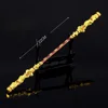 22cm Black Myth: WuKong Weapon Sun Wukong Monkey King Bar Game Anime Katana Weapon Ancient Style Peripherals Christmas Gifts Toy 4