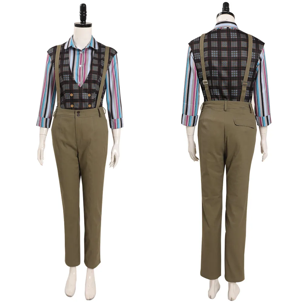 Stranger Things Season 4 Film Robin Buckley Rompers Vest Cosplay Costume