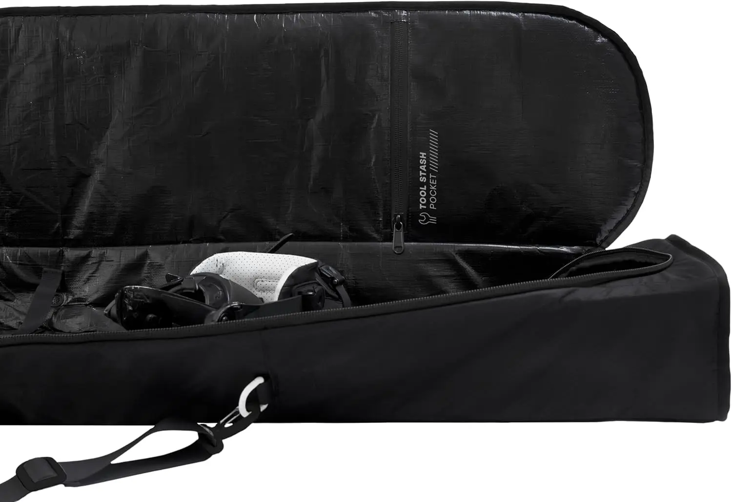 Padded Snowboard Bag-Snowboard Travel Bag with Internal Pockets for Snowboarding Gear