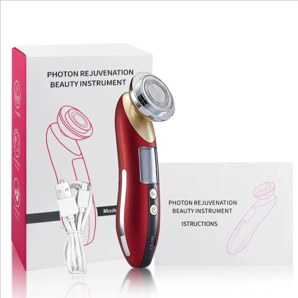 Multifunctional Facial Skin Care Beauty Massager Electric Facial Massage Device Clean Face Skin Rejuvenation Lifting Tighten