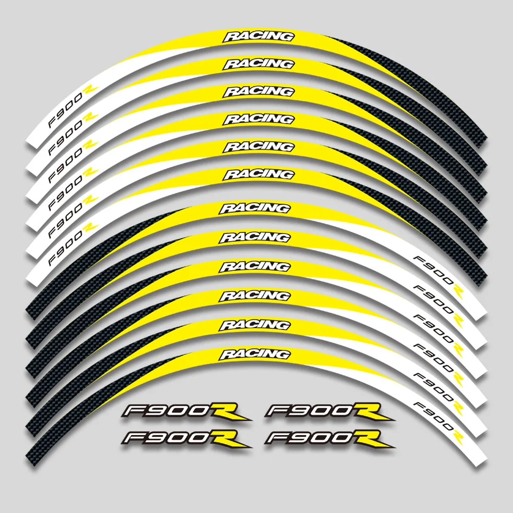 

For BMW F900R F 900R 900 f900 r Motorcycle Accessories Wheels Hub Stickers Rim Sticker Stripes Waterproof Decorative Decals Tape