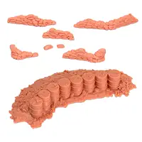 1/72 Diorama Model Kits DIY Materials for Trains Railway Streets Model Accs 2
