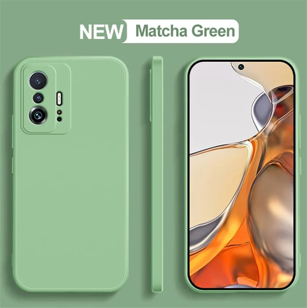 Für Xiaomi 11T 11T Pro Lite Ultra Stoßfest Fall Für Xiaomi Mi 11T 11T Pro Ultra Lite 5G Mi 11T Pro Flüssigkeit Silikon Soft cover – Detail 12